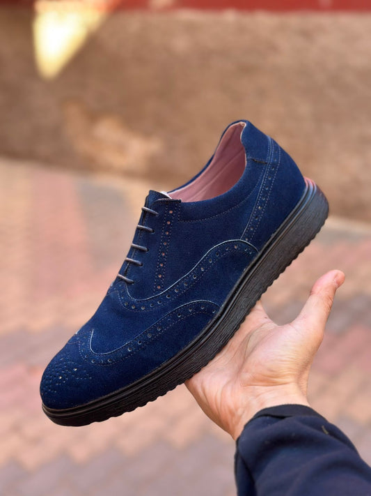 Bellissimo Daim Bleu Ref 446